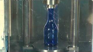 Vertical Top Load Tester for Glass bottles [upl. by Salomone620]