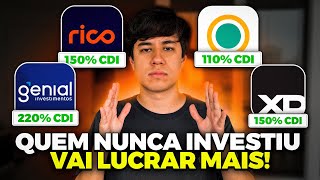 INVESTIMENTOS PARA INICIANTES QUE ESTÃO PAGANDO MUITO TUDO RENDA FIXA [upl. by Acilef]