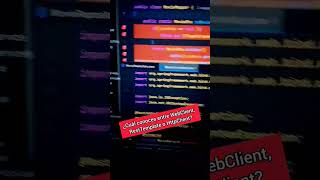 ¿Cuál conoces entre WebClient RestTemplate o HttpClient java spring boot api practicetec [upl. by Arotahs]