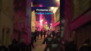 Protestas contra la victoria de la ultraderecha en Francia en las elecciones europeas [upl. by Immot863]