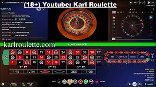 20€ vs AUTO ROULETTE EVOLUTION GAMING [upl. by Esilec]