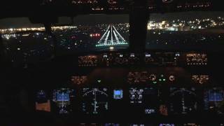 Boeing 737900ER Landing ATL [upl. by Suzzy]