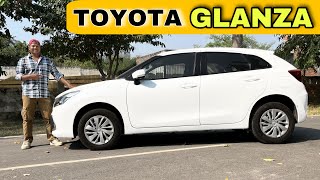 DZIRE तो गई अब Glanza  Toyota Glanza 2024 Review And Details [upl. by Nylzaj45]