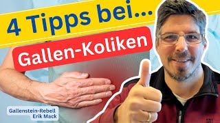 4 geniale Tipps bei einer Gallenkolik [upl. by Gabbey]