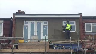 Loft Dormer Being Rendered Start To Finish [upl. by Oby]