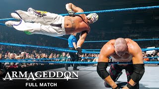 FULL MATCH  Batista amp Rey Mysterio vs Kane amp Big Show WWE Armageddon 2005 [upl. by Reffotsirk]