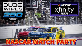 2024 NASCAR Xfinity Series Martinsville Live Stream and Reaction  Dude Wipes 250 [upl. by Airad356]