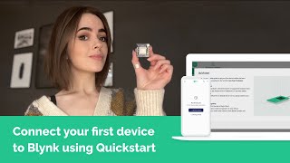 Tutorial Connect your first device to Blynk using Quickstart [upl. by Yenwat]