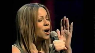 Mariah CareyButterflyLive on Letterman 1997 [upl. by Anialam674]