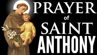 Powerful Prayer to Saint Anthony [upl. by Leahey345]