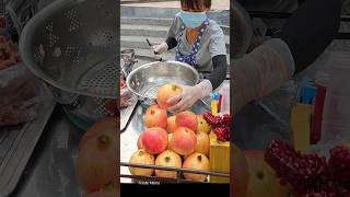 Healthy Fruit 100 Pomegranate Juice  Fruit Cutting Skills [upl. by Rafe]