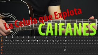 Como tocar  La Celula Que Explota  CAIFANES En Guitarra Tutorial HD [upl. by Ennairam987]