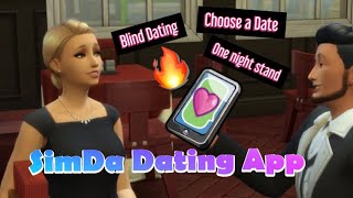 How to Download  Use SimDa Dating App Mod  Sims 4 Tutorial Link in description [upl. by Bjorn]