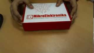 Unboxing MikroElektronikas mikroProg for PIC dsPIC and PIC32 [upl. by Gausman]