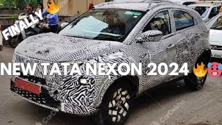 Finally New Tata Nexon 2024🔥❤️  Tata Nexon Facelift 2024  Nexon  All Updates Nexon  New Features [upl. by Jerrine]