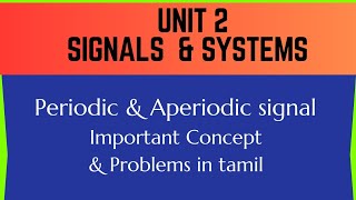 TNPSC AE ECE EEE Signals amp Systems  periodic amp APeriodic signal concepts amp shortcut in tamil [upl. by Ayokal]