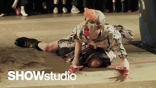 Runway Film  TANTRUM Charles Jeffrey LOVERBOY AW 18 [upl. by Kenweigh]