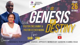 The RIDGEWAYS PENTECOSTAL CHURCH Live Stream  Sunday Service 27TH Genesis of destinyOctober 2024 [upl. by Ynamrej877]