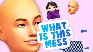 DELETING A BUNCH OF MY CC A MESS🙅  THE SIMS 4 [upl. by Anglim]