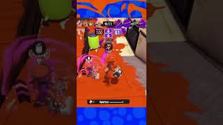 The PERFECT Triple Splashdown splatoon3 splatoon shorts [upl. by Lennon]