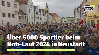 Über 5000 Läufer sind beim NofiLauf 2024 an den Start gegangen und haben für ihre Firmen gekämpft [upl. by Liatnahs531]