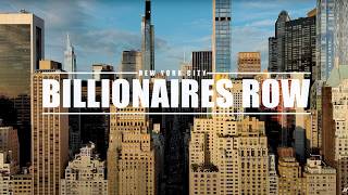 Drone Billionaires Row NYC [upl. by Isbella]