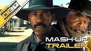 The Magnificent Seven  The Hateful Eight Mashup Trailer [upl. by Neerehs210]