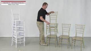 Bellaire Chiavari Stacking Chairs [upl. by Burrow919]