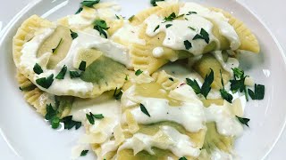 How to Make Spinach Ravioli [upl. by Atsillac560]