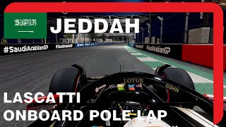 Lascatti onboard pole lap 2024 jeddah gp [upl. by Disario277]