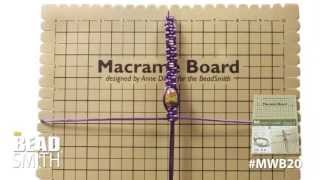 BEADSMITH Macramé Board [upl. by Illom817]