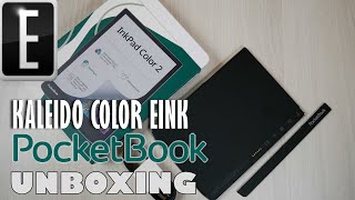 The Latest Color EINK 2023  Pocketbook Inkpad Color 2 Unboxing [upl. by Itsym]