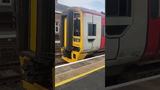 158833 departing Porthmadog station with tone [upl. by Gilpin525]