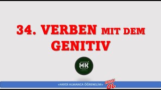 B2C1  LEKTION 35  GENITIV 3 TEIL  VERBEN MIT DEM GENITIV [upl. by Htebasil]