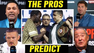 Pros Reveal their Pick For Terence Crawford VS Israil Madrimov [upl. by Arty]