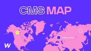 Interactive Maps in Webflow Using CMS Collections [upl. by Ahsuatal]