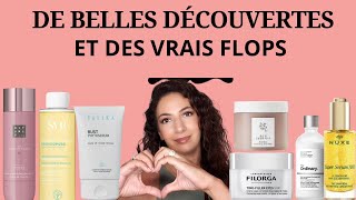 BIG COUPS DE COEUR  JOLIES DÉCOUVERTES ET CES PRODUITS QUI NE M’ONT PAS CONVAINCUE … [upl. by Nallek186]