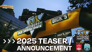 2025 Pittsburgh Marathon Announcement  Reveal [upl. by Lazar]