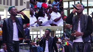 Olivetheboy Performed New Song Wonder Boy to John Mahama’s Son at the NDC Youth Launch Manifesto [upl. by Gaskins]