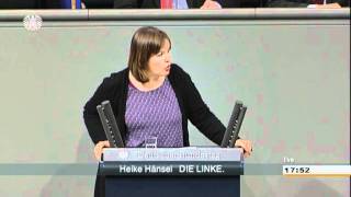 Heike Hänsel DIE LINKE Wir sind alle Griechen  Nein zum GriechenlandIIRettungspaket [upl. by Kauppi]