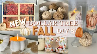 🍂 DOLLAR TREE FALL DIY 2023  EASY HIGH END NEW DECOR 2023  Dollar Tree Fall Crafts 🍂 [upl. by Sucramej445]