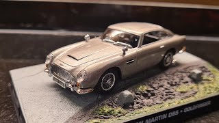 Altaya 143 aston martin db5 james bond goldfinger 007 movie diecast model car [upl. by Terry]