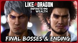 Like a Dragon Infinite Wealth  Final Bosses and Ending [upl. by Nwahsem]