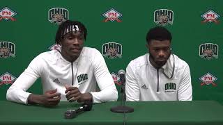 Ohio Mens Basketball 202324 Postgame Press Conference v Otterbein [upl. by Narcissus]