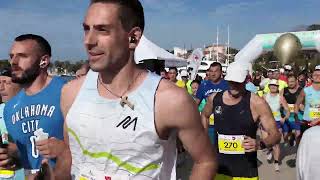 Half Marathon Polumaraton Makarska 27102024 [upl. by Namzzaj]