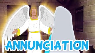 The Annunciation The Angel Gabriel Appears to Mary  Brother Francis 07 clip [upl. by Odraccir]