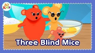 Three Blind Mice  Nursery Rhyme [upl. by Rehctaht]