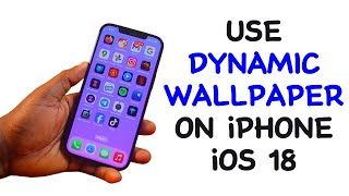 How to Get Dynamic Wallpaper on iPhone iOS 18 [upl. by Dickinson]