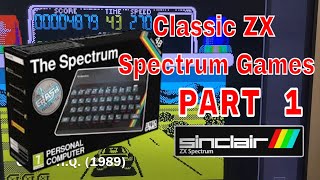 Classic ZX Spectrum Games to Celebrate THE Spectrum by Retro Games  Part 1 [upl. by Krysta990]