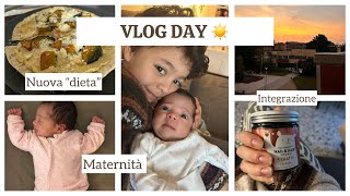 VLOG giornata da mamma onesta nuova “dieta” integrazione 💅 [upl. by Eillen753]